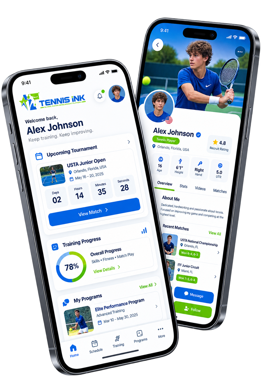TennisInk Apps
